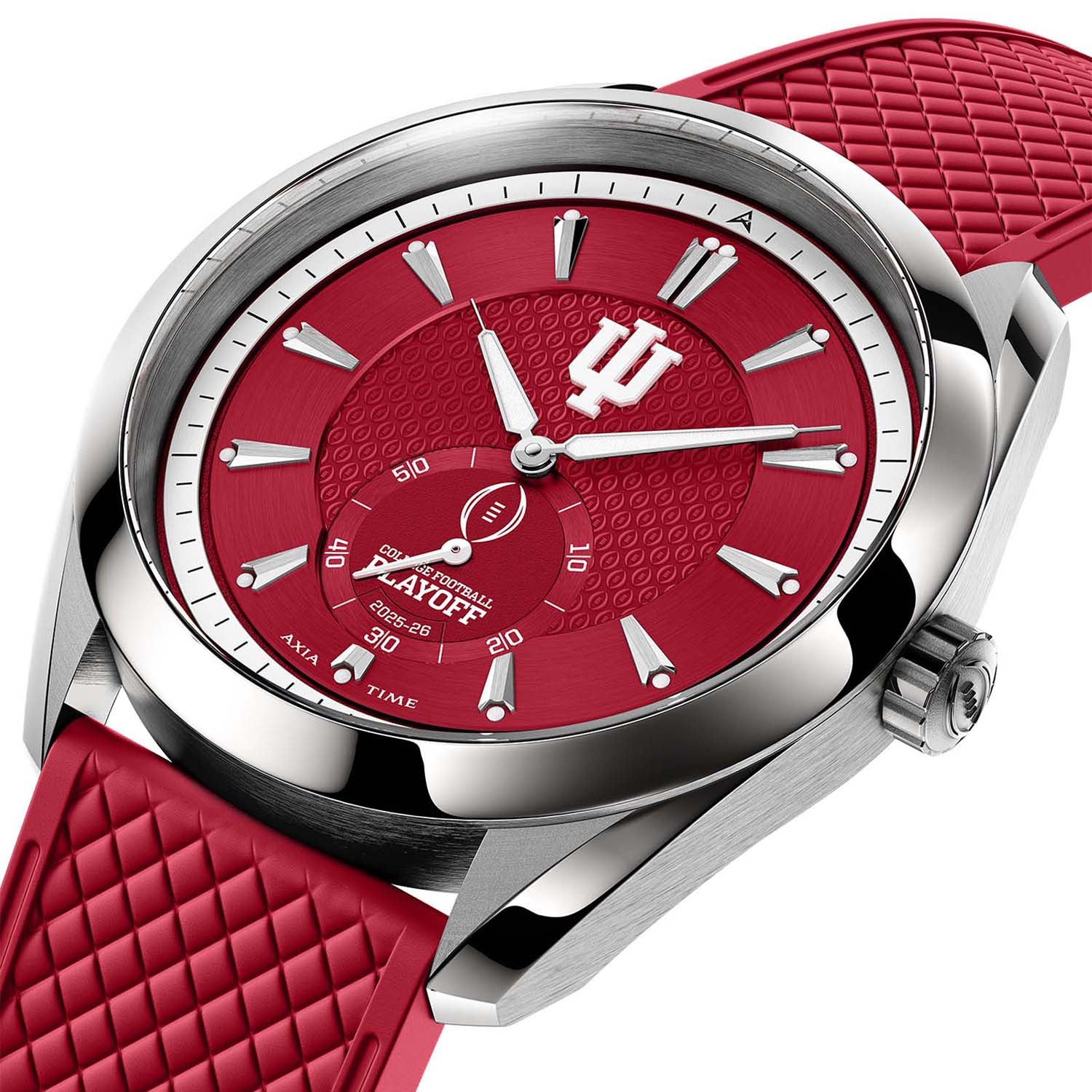 College Football Playoff Indiana Hoosiers Lythos Stainless Steel Watch - Image 3