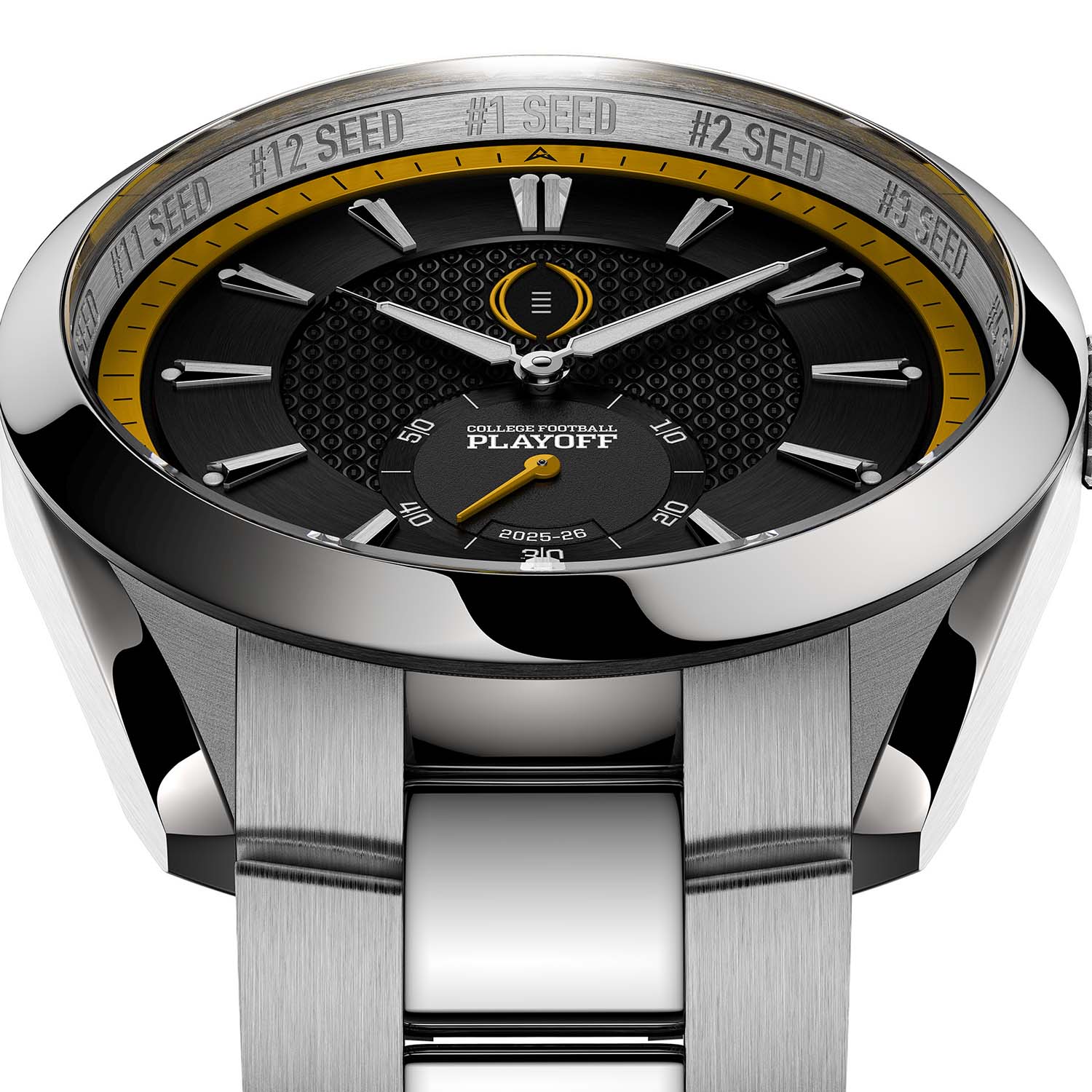 College Football Playoff Indiana Hoosiers Lythos Stainless Steel Watch - Image 4