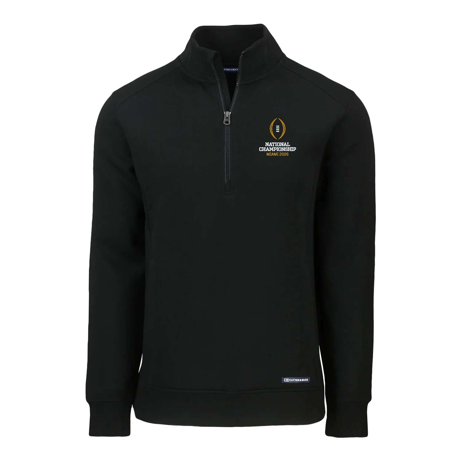 College Football Playoff National Championship Game 2026 Vertical Logo Roam Eco Recycled 1/4 Zip Jacket